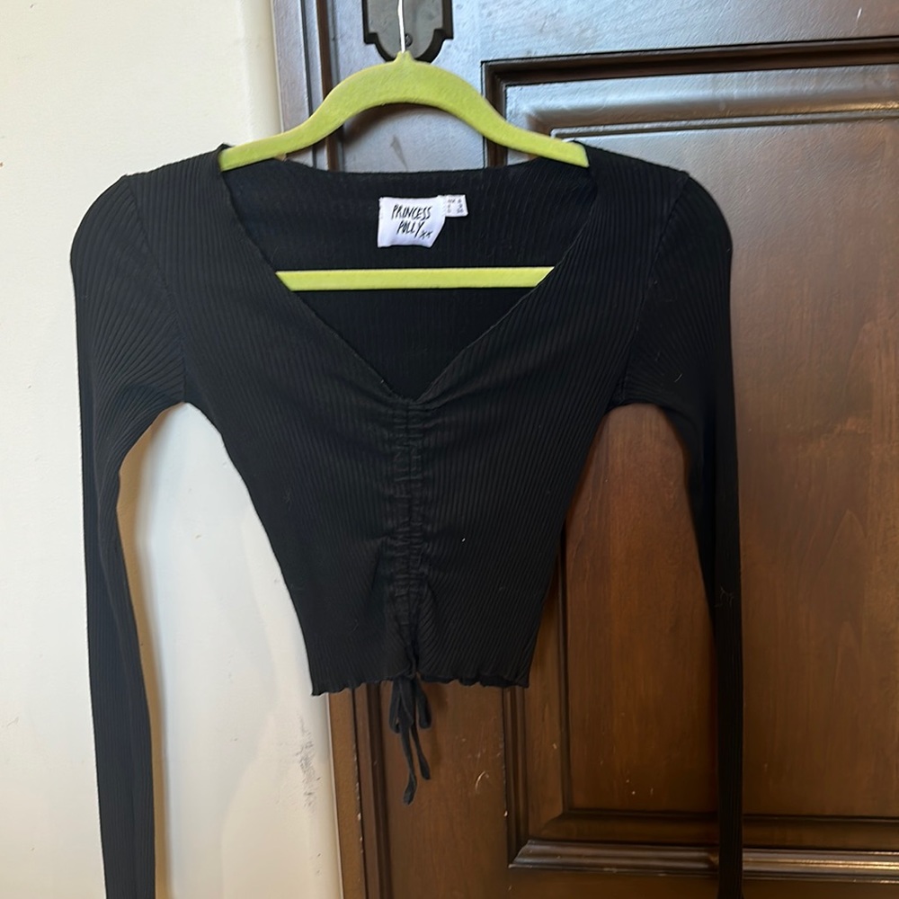 Princess poly black long sleeve